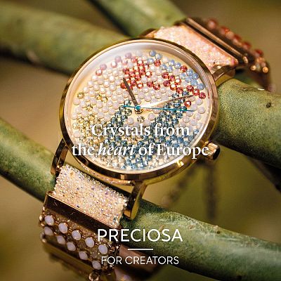 Preciosa® Crystal Hotfix Flatback Stones Y-PRC-HSS16-20050-200-1