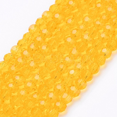 Glass Beads Strands EGLA-J042-4mm-22-1