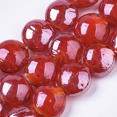 Handmade Lampwork Beads LAMP-S010-16mm-04-1