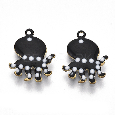 Alloy Enamel Charms PALLOY-S174-14A-1