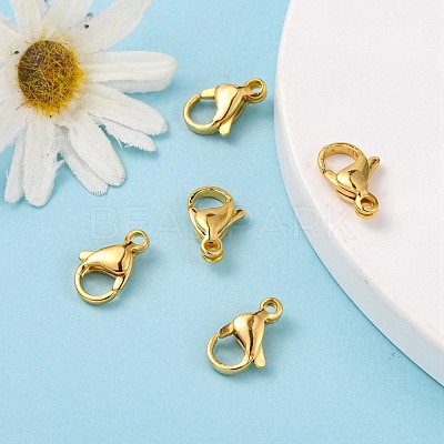 304 Stainless Steel Lobster Claw Clasps STAS-R050-13x8mm-02-1