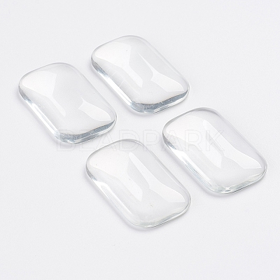 Transparent Glass Cabochons GGLA-TAC0001-03-1
