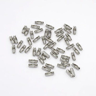 Tarnish Resistant 304 Stainless Steel Ball Chain Connectors STAS-Q018-1-1