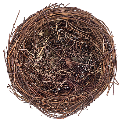 Jute Twine Imitation Bird's-nest AJEW-WH20121-14C-1
