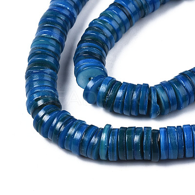 Natural Freshwater Shell Beads Strands X-BSHE-I016A-01C-1