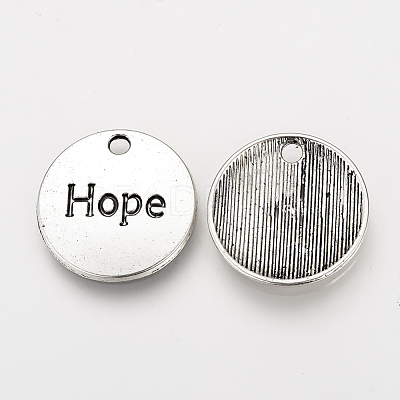 Tibetan Style Alloy Pendants TIBEP-Q078-19AS-RS-1