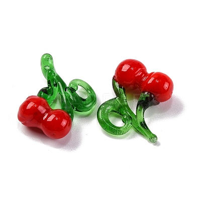 Fruit Food Glass Pendant LS-RESI-U001-03C-1