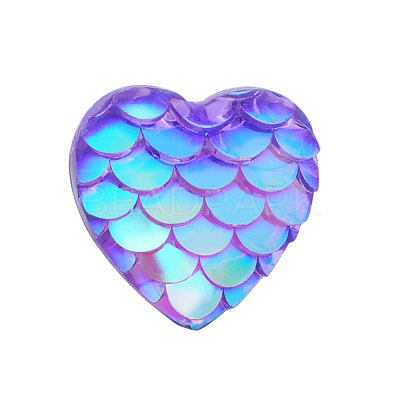 Resin Cabochons CRES-Q191-HA028-4-1