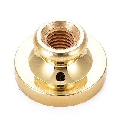 Brass Wax Sealing Stamp AJEW-F047-A05-1