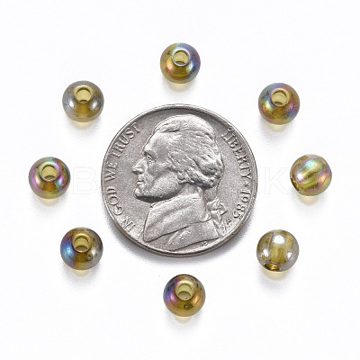 Transparent Acrylic Beads MACR-S370-B6mm-737-1