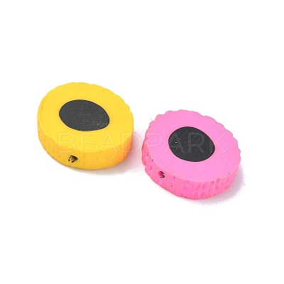 Mixed Shapes Handmade Polymer Clay Beads LS-CLAY-R060-113-1