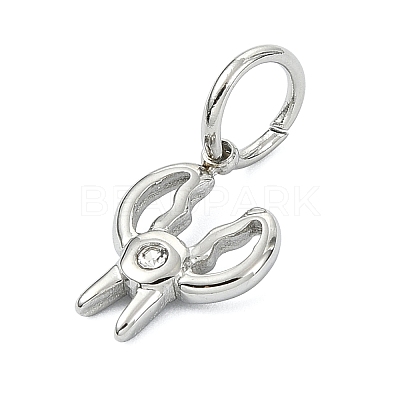 304 Stainless Steel Rhinestone Pendants STAS-A145-04K-P-1