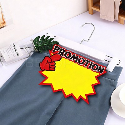 4 Bags 4 Styles Explosive Shape & Word NEW Blank Signs Sales Price Label Tags DIY-DJ0005-38-1