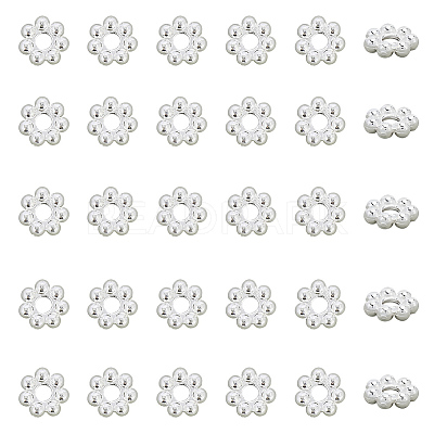 80Pcs 304 Stainless Steel Spacer Beads STAS-BBC0008-27C-P-1