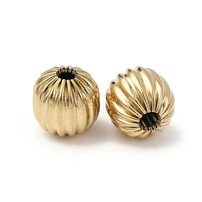 Textured 304 Stainless Steel Beads STAS-I358-11G-04-1