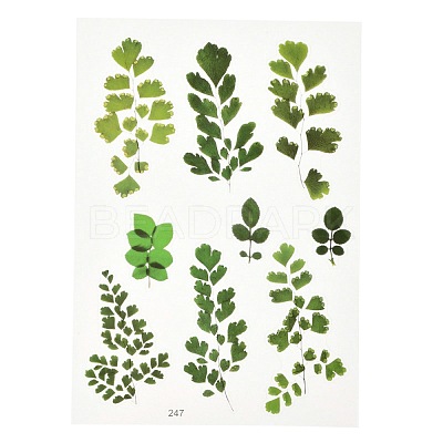 Waterproof Plastic Self Adhesive Stickers DIY-F064-13F-1