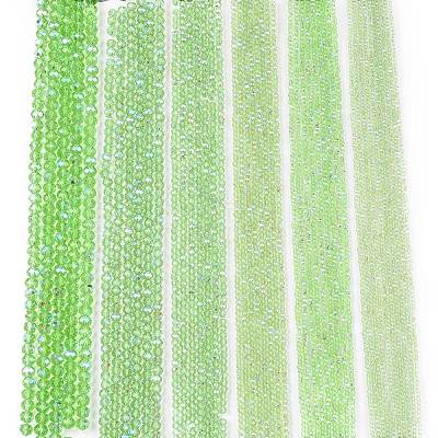 Electroplate Glass Beads Strands EGLA-A044-T1mm-L09-1