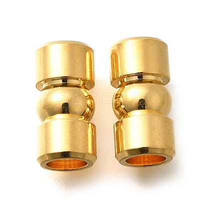 201 Stainless Steel Beads STAS-P381-01A-G-1