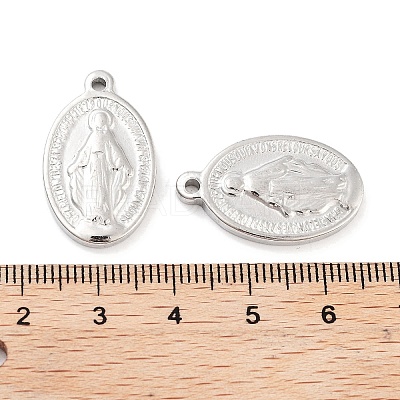 Non-Tarnish 304 Stainless Steel Pendants STAS-P364-13P-1