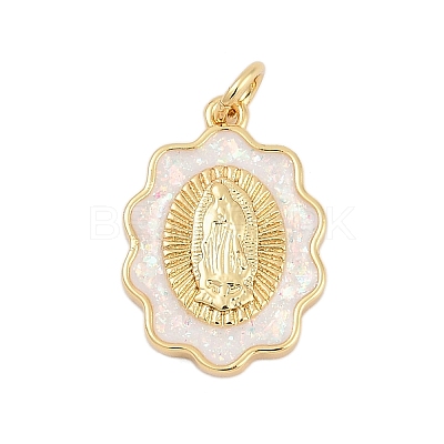 Brass Pendants KK-I723-31G-1
