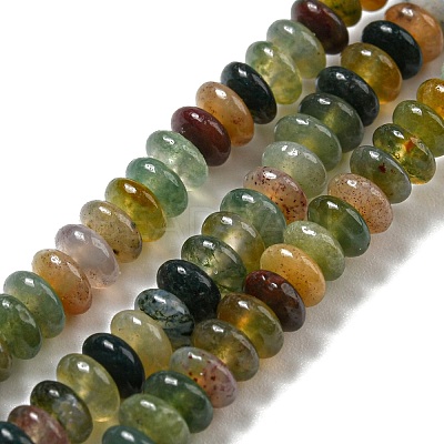 Natural Indian Agate Beads Strands G-K343-C04-01-1