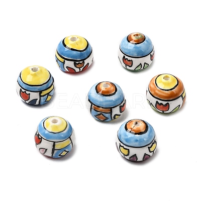 Handmade Porcelain Beads PORC-A034-05-1
