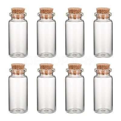 Glass Jar Bead Containers CON-Q005-1
