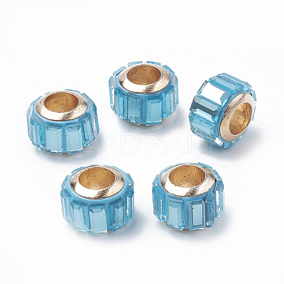 Glass European Beads GPDL-S039-01C-1