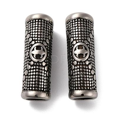 304 Stainless Steel Tube Beads STAS-F169-41AS-1