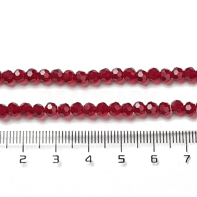 Transparent Glass Beads Strands EGLA-A035-T4mm-D02-1