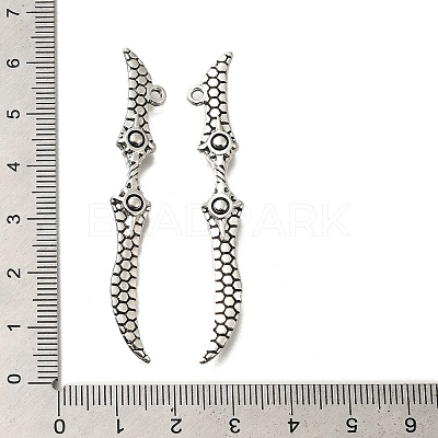 Tibetan Style Alloy Big Pendants FIND-G078-30AS-1