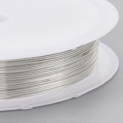 Round Copper Jewelry Wire CWIR-Q006-0.2mm-S-1