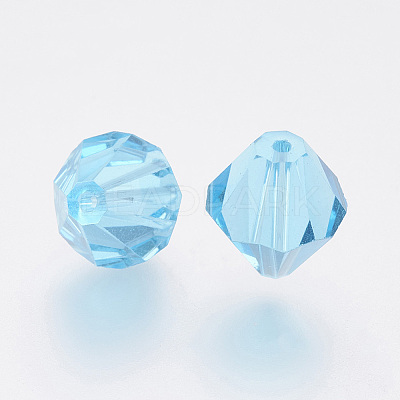 Imitation Austrian Crystal Beads SWAR-F022-8x8mm-202-1