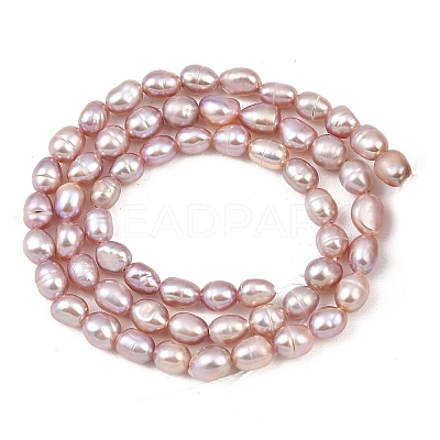 Natural Cultured Freshwater Pearl Beads Strands PEAR-F020-26C-1