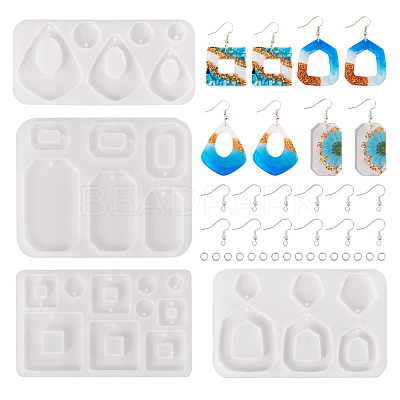 DIY Earring Making Kits DIY-TA0005-80-1