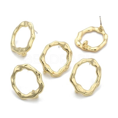 Alloy Stud Earring Findings X-PALLOY-S121-70-1