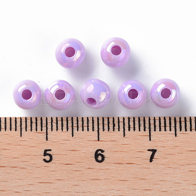 Opaque Acrylic Beads MACR-S370-D6mm-A03-1