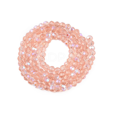 Electroplate Glass Beads Strands LS-EGLA-A044-T3mm-L21-1