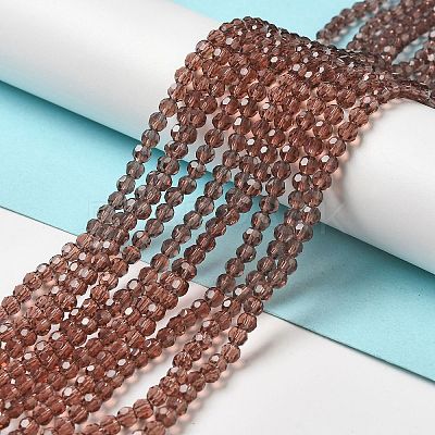 Transparent Glass Beads LS-EGLA-A035-T4mm-D13-1