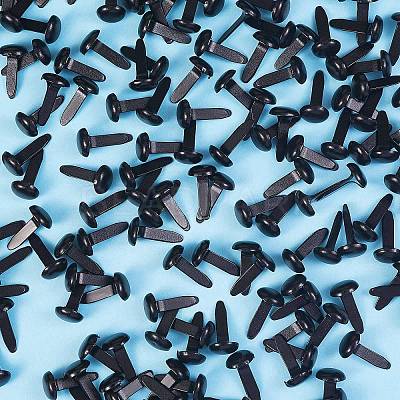 200Pcs Eco-Friendly Stoving Varnish Iron Brads DIY-SZ0005-70-1