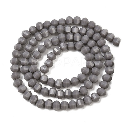 Opaque Glass Beads Strands GLAA-G125-01C-05-1