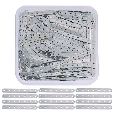200Pcs Iron Spacer Bar FIND-CA0009-73P-1