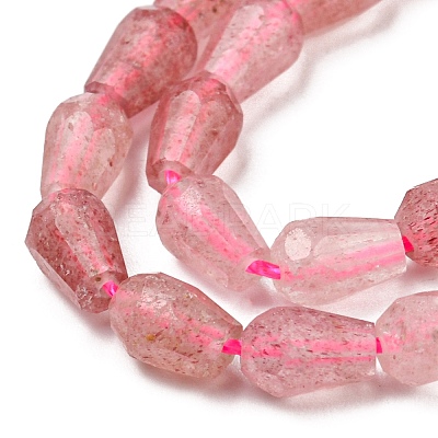 Natural Strawberry Quartz Beads Strands G-C080-B01-01-1