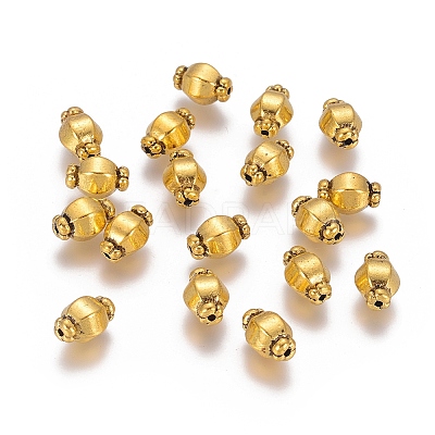 Tibetan Style Spacer Beads LS-GLF0527Y-1