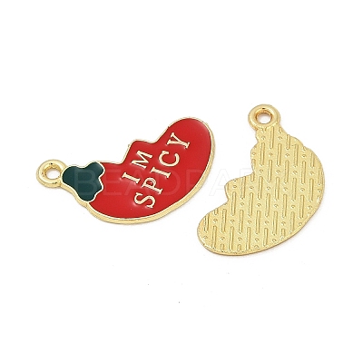 Cinco De Mayo Theme Alloy Enamel Pendants ENAM-V001-05P-G-1