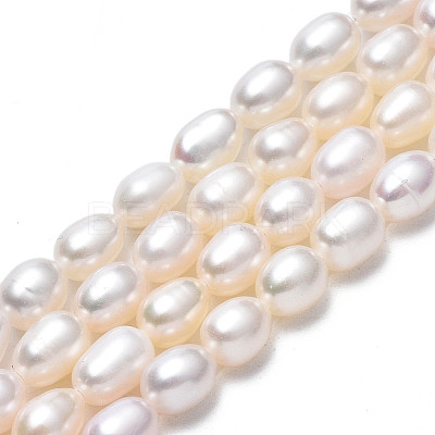 Natural Cultured Freshwater Pearl Beads Strands PEAR-N012-04C-1