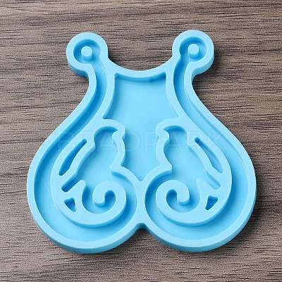 DIY Bird Pendant Silicone Molds DIY-G096-01A-1