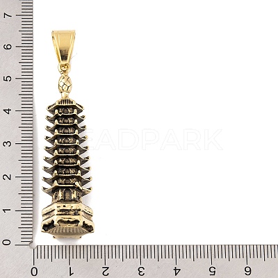 304 Stainless Steel Big Pendants STAS-K283-29AG-1