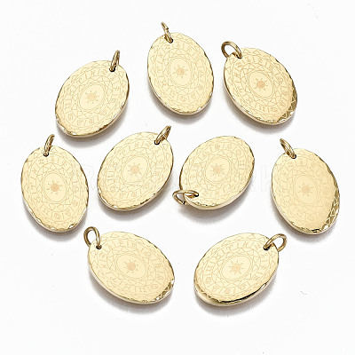304 Stainless Steel Pendants STAS-S116-032G-1