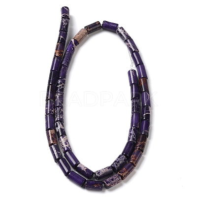 Natural Imperial Jasper Beads Strands G-Q169-A02-01G-1